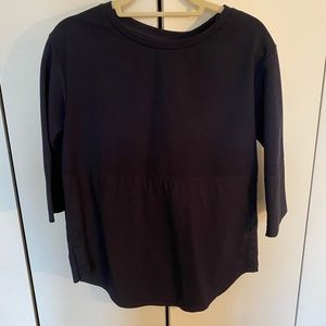 Navy top from COS
